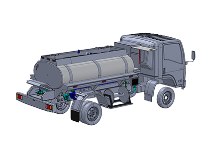 Water tank truck / 850 gallons