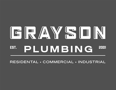 Grayson Plumbing Branding