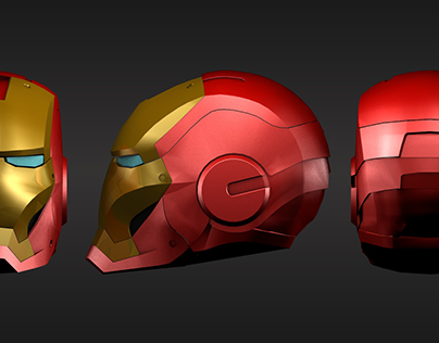 Blender - Iron Man Helmet