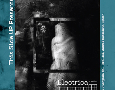 Electrica Band Proposal Concert Poster Design
