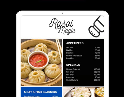 Digital Restaurant Menu (Now at your fingertip)