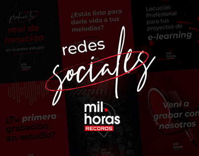 Social Media - Mil Horas Records Studio