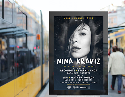 Project thumbnail - Nina Kraviz - Wise Enough Ibiza Residency
