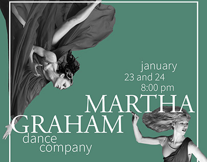 Martha Graham Dance Company (Poster)