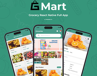 Gmart - E-commerce React Native App with React Admin