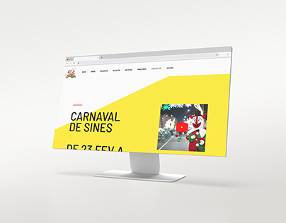 Website Carnaval de Sines