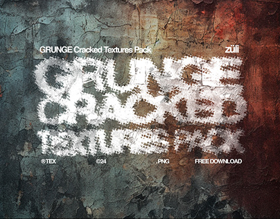 Free GRUNGE Cracked Textures & Mockups Pack