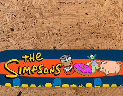 Skateboard The Simpsons