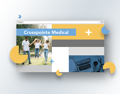 Project thumbnail - CrossPointe Medical Website