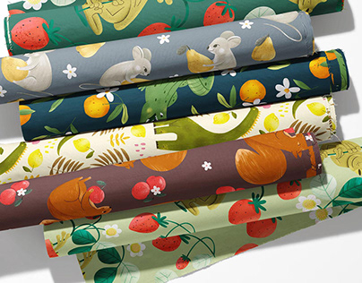 Project thumbnail - Fruit patterns with animals