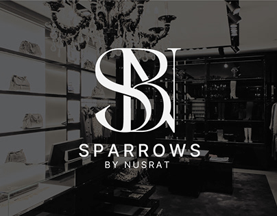 Sparrows By Nusrat Logo Branding Project