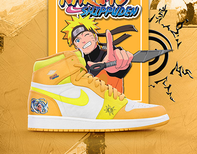 Nike Air Jordan One Concept Design ( Naruto Edition)