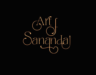 Typography - Art of Sanandaj - Farshad Shabrandi 2023