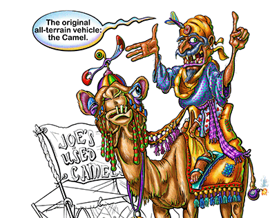 The original all-terrain vehicle: the Camel.
