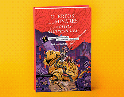 Cuerpos luminares - Science fiction book cover