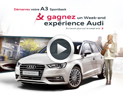 Audi A3 Expérience | Activation | Created at Emakina