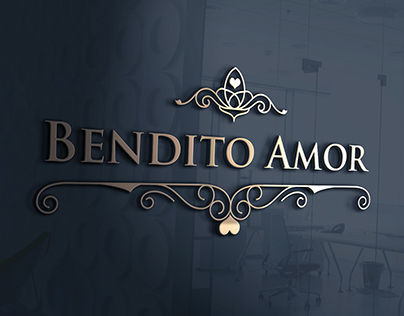Bendito Amor logo. Sophistication and tradition.