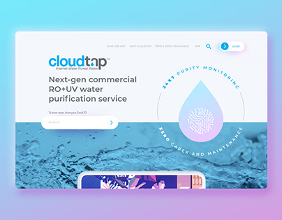 Cloudtap Website & Dashboard Design