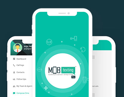 MOBtexting - Mobile Application Designs