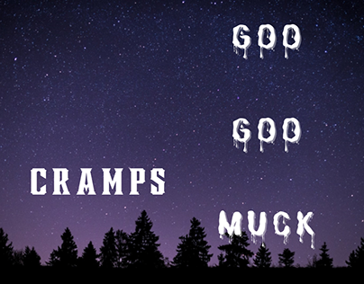 Goo Goo Muck by Cramps - LYRIC VIDEO
