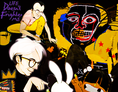 Tribute to PaperFrank & Jean-Michel Basquiat