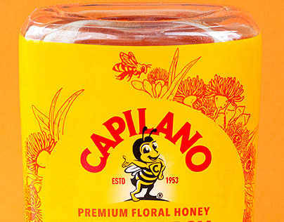 Capilano Honey Botanical Illustrations