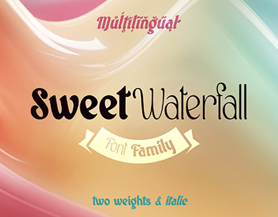 Sweet Waterfall Font
