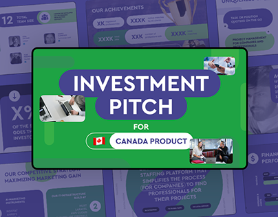 Pitch deck for Canada product