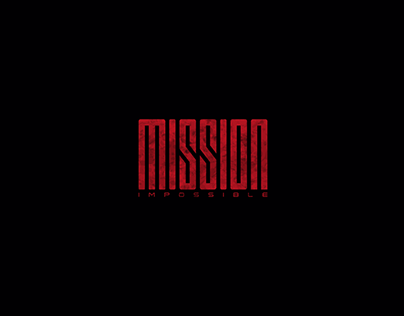 Mission Impossible modern logo design