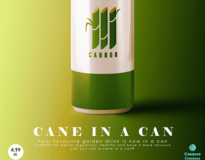 Cannon: Cane in a can