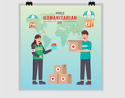 world humanitarian day design