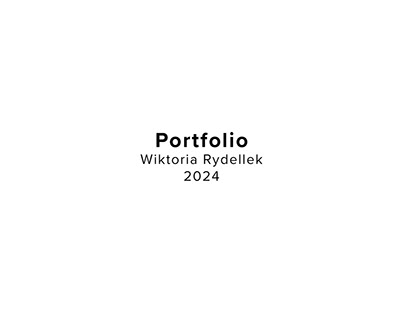 Wiktoria Rydellek Portfolio 2024