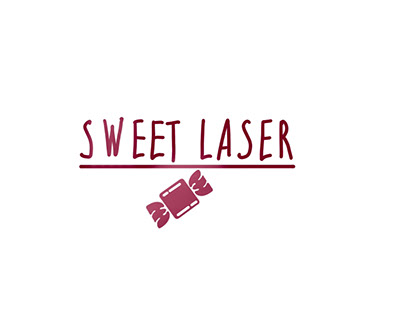 Логотип для лазерної епіляції «sweet.laser.ua”