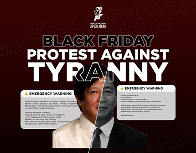 Black Friday Protest Against Tyranny