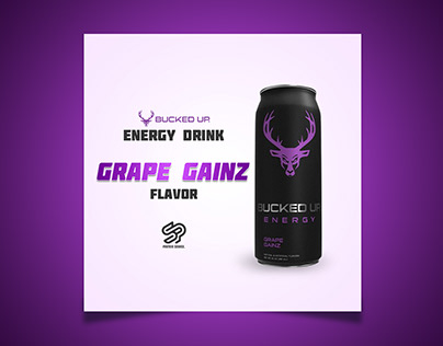 Bucked UP Energy Drink Product Design