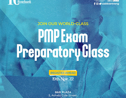 PMP Exam Preparatory Class Flyer