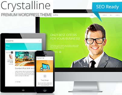 Crystalline - Ultimate Business WordPress Theme