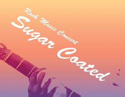 Sugar Coated Concert - Poster Design