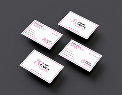 Business Card for Janahi Events