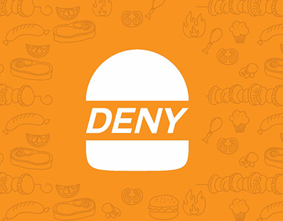 "DENY" Fast Food - Brand Identity