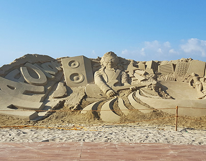 Passion Sand Sculpture