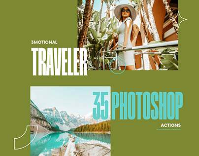 35 Traveler Photoshop Actions and Video LUTs