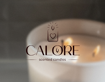 CALORE logotype | логотип бренда свечей
