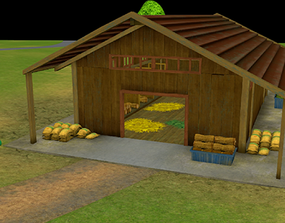 Farm house done in Maya 2013 and vray plugins.