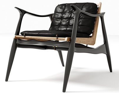 Free 3D Model - Atra Lounge Chair
