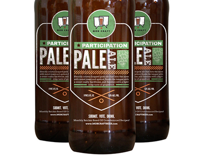 MobCraft Pale Ale Label