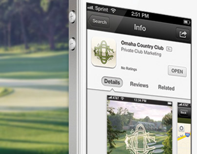 Omaha Country Club iPhone App