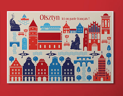 Olsztyn post card