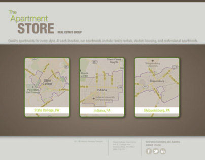 Web Page Redesign for The Apartment Store