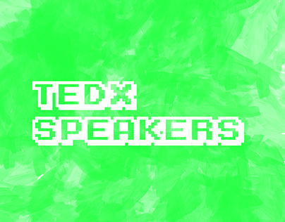 TEDx Jadavpur University Speaker Release Posters